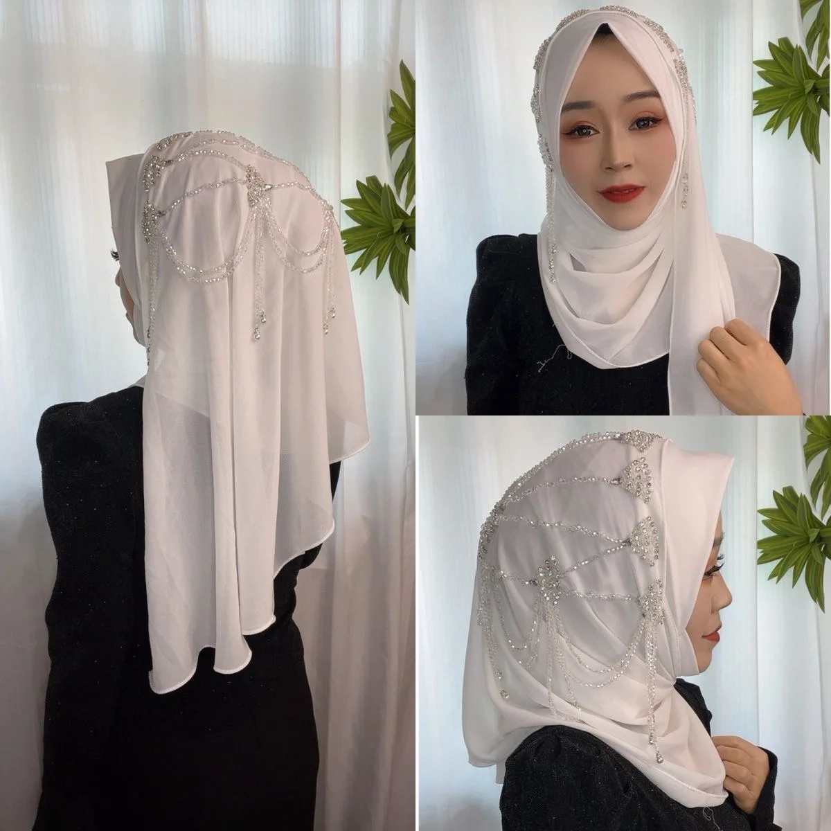 Abaya Hijab Muslim Women Shawl Lace Headscarf Luxury Tassels Scarf Malaysia Prayer Kufi Islam Saudi Arabia Turban 05551
Abaya Hijab Muslim Women Shawl Lace Headscarf Luxury Tassels Scarf Malaysia Prayer Kufi Islam Saudi Arabia Turban 05551