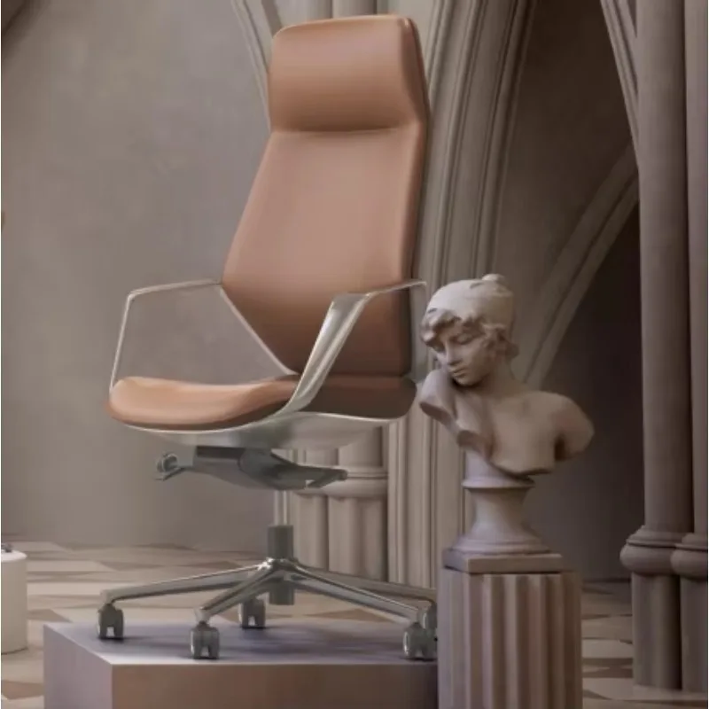 High Back Chair Luxury Executive Office Chair Italian Top Grade Cowhide 3A Seat and Back Genuine Leather Manager Office Chair
High Back Chair Luxury Executive Office Chair Italian Top Grade Cowhide 3A Seat and Back Genuine Leather Manager Office Chair