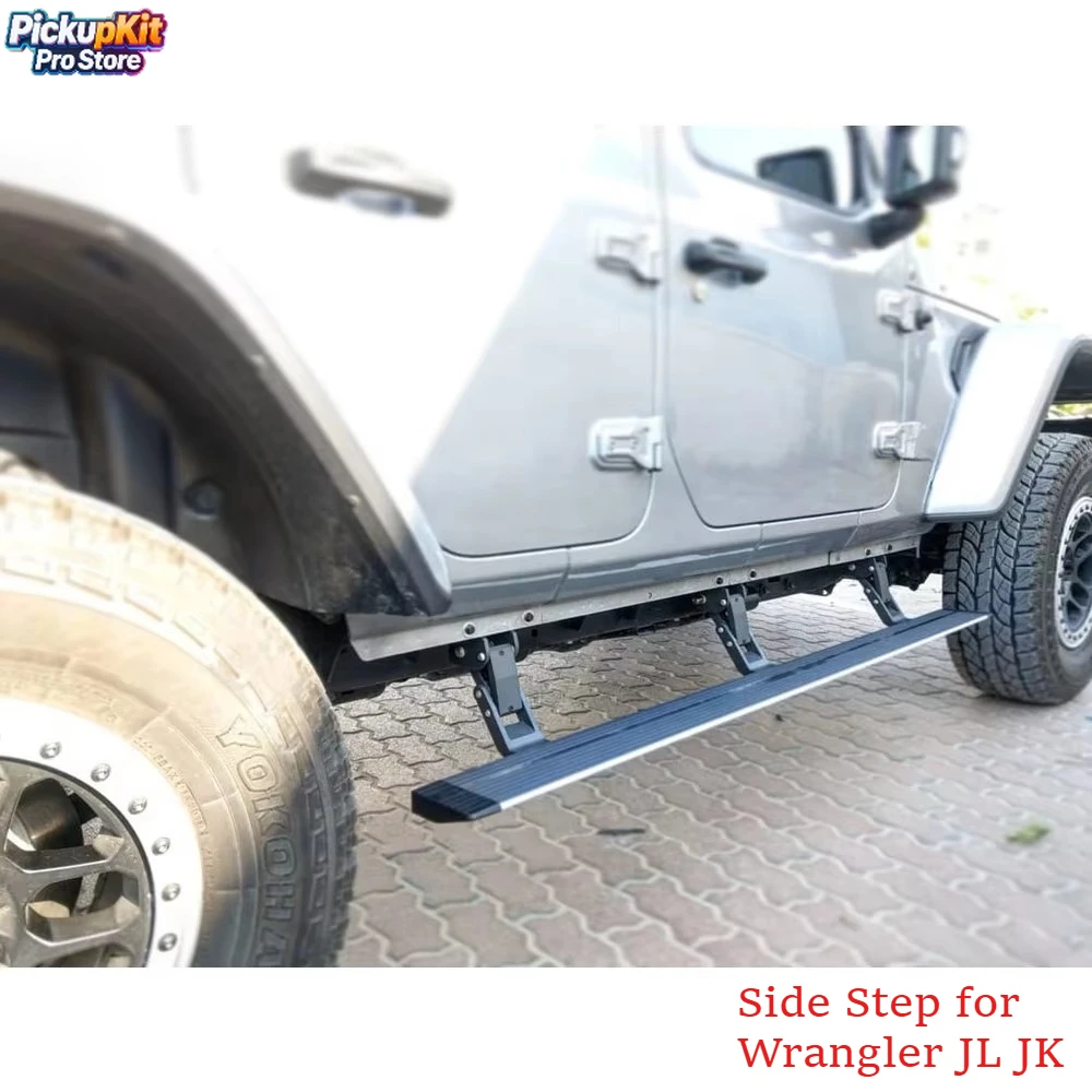 Off-Road Style Electric Retractable Side Steps Running Boards for Wrangler JL JK
Off-Road Style Electric Retractable Side Steps Running Boards for Wrangler JL JK