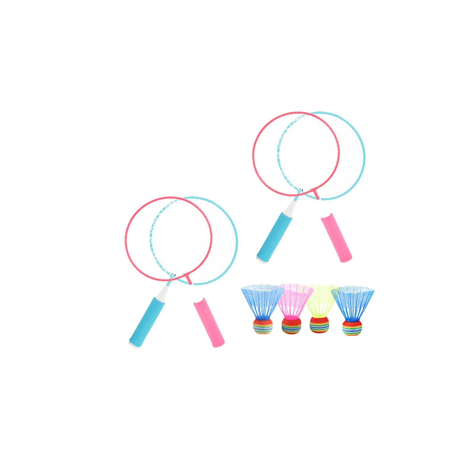 8Pcs Badminton Racket Kids Outdoor Training Set 2 Rackets 2 Badminton Balls Children Sports Gear Kids Playing Toy Set
8Pcs Badminton Racket Kids Outdoor Training Set 2 Rackets 2 Badminton Balls Children Sports Gear Kids Playing Toy Set