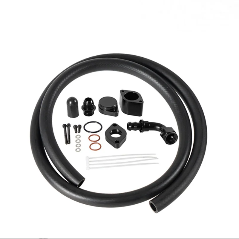 Ford 6.7L Power Stroke Engine Ventilation Modification kit Black CCV PCV is applicable to Ford 11-20
Ford 6.7L Power Stroke Engine Ventilation Modification kit Black CCV PCV is applicable to Ford 11-20
