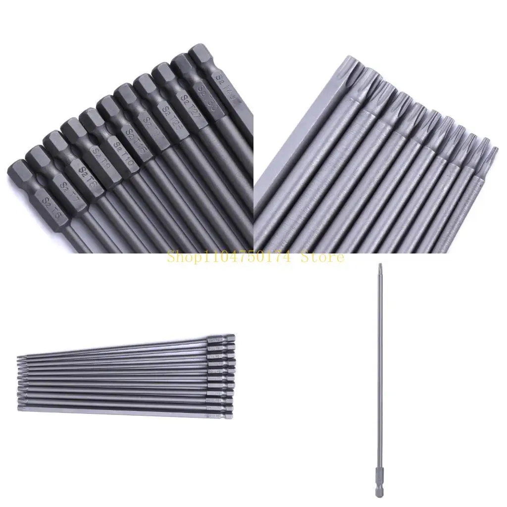 11pcs Torx Screwdriver Bit Set Security Head 200mm Long Manual Screwdriver top sale
11pcs Torx Screwdriver Bit Set Security Head 200mm Long Manual Screwdriver top sale