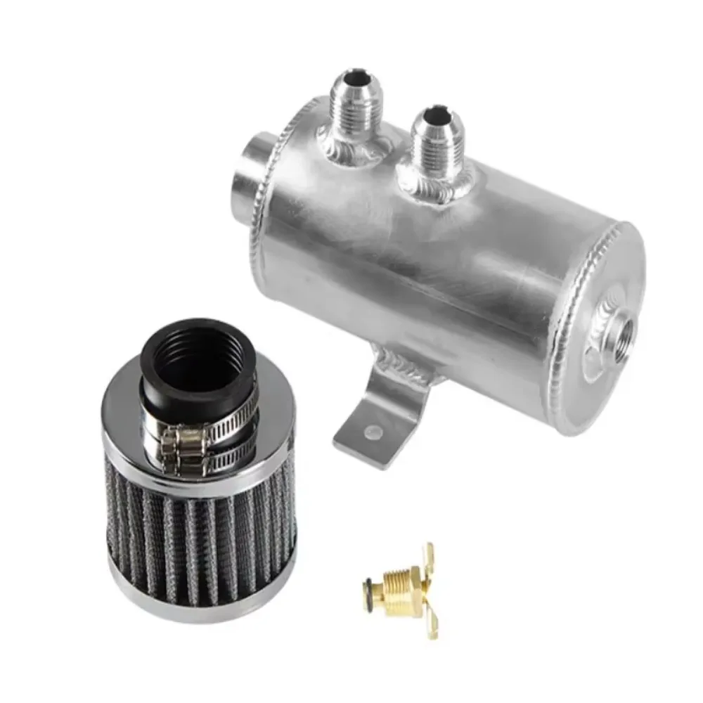 1 Juego 750ml AN10 tanque captura aceite aluminio para motor coche, tanque almacenamiento escape con filtro
1 Juego 750ml AN10 tanque captura aceite aluminio para motor coche, tanque almacenamiento escape con filtro