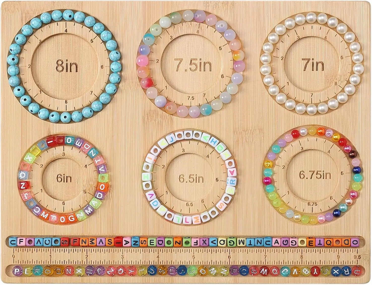 Bead Board for Jewelry Making Bamboo Convenient Bead Mat Tray for Beading Tray DIY Craft Essential Tool for Jewelry Crafters
Bead Board for Jewelry Making Bamboo Convenient Bead Mat Tray for Beading Tray DIY Craft Essential Tool for Jewelry Crafters