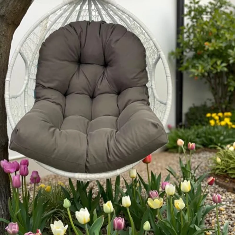 Outdoor Egg Chair Cushions Waterproof for Hammock Chair U Shaped Outdoor Hanging Egg Chair Swing Pad with Ties for Patio Porch
Outdoor Egg Chair Cushions Waterproof for Hammock Chair U Shaped Outdoor Hanging Egg Chair Swing Pad with Ties for Patio Porch