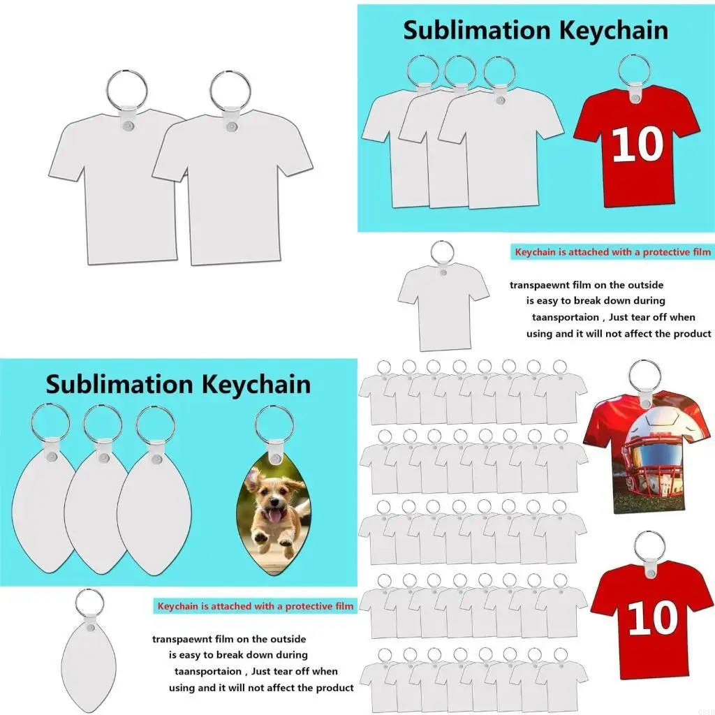 40 Pieces Helmet Shirt Rugby Blank Thermal Transfer Keychain Accessories Sublimation Blank Keychain Bag Ornaments Gifts
40 Pieces Helmet Shirt Rugby Blank Thermal Transfer Keychain Accessories Sublimation Blank Keychain Bag Ornaments Gifts