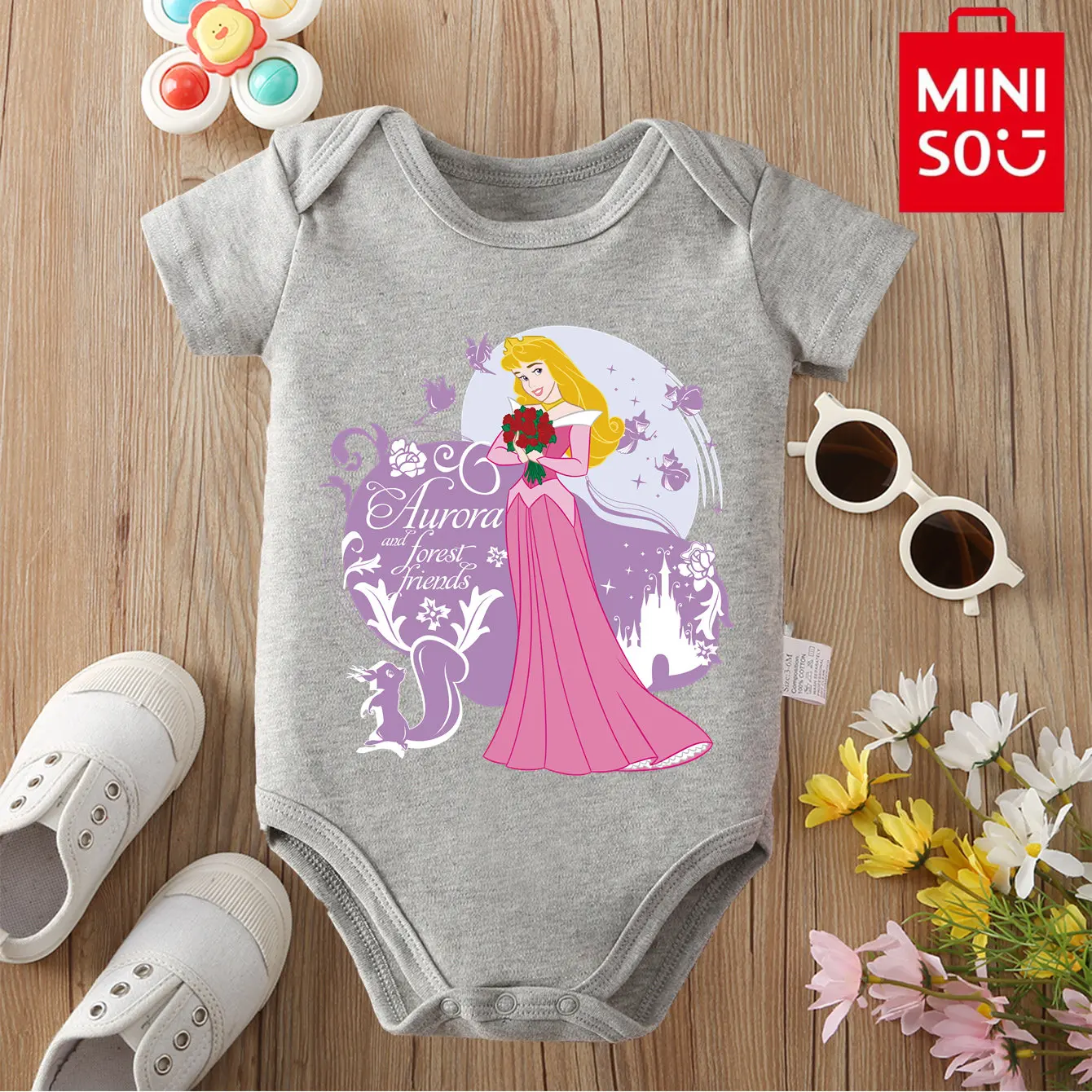 MINISO Cinderella 100% Cotton Bodysuit Soft Baby Cloths Best Gift for Baby Onesie Jumpsuit for 0 To 12 Months Cute Newborn
MINISO Cinderella 100% Cotton Bodysuit Soft Baby Cloths Best Gift for Baby Onesie Jumpsuit for 0 To 12 Months Cute Newborn