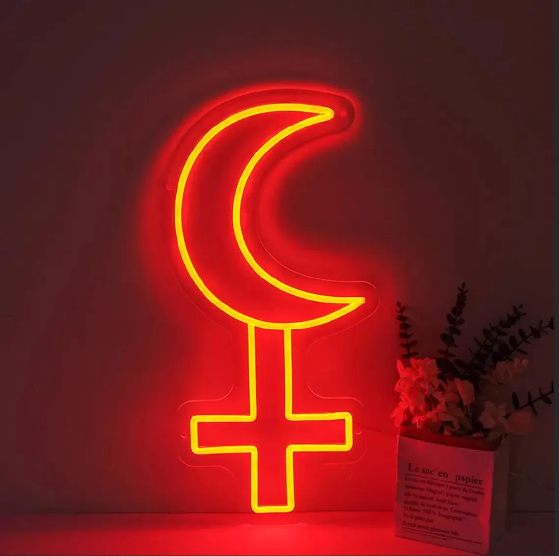 Black Moon Lilith Symbol Neon Sign, Lilith Dark Moon Serpent Wall Altar Decor Custom Led Neon Light, Apartment Room Wall Decor
Black Moon Lilith Symbol Neon Sign, Lilith Dark Moon Serpent Wall Altar Decor Custom Led Neon Light, Apartment Room Wall Decor