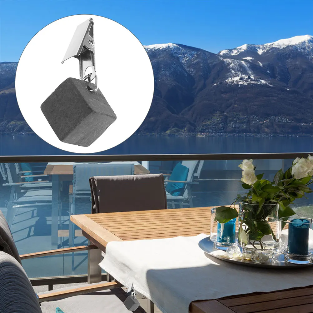 6 Pcs Tablecloth Weights Decorative for Outdoor Dining Room Kitchen Use Heavy Stone Sturdy Metal Clamp
6 Pcs Tablecloth Weights Decorative for Outdoor Dining Room Kitchen Use Heavy Stone Sturdy Metal Clamp