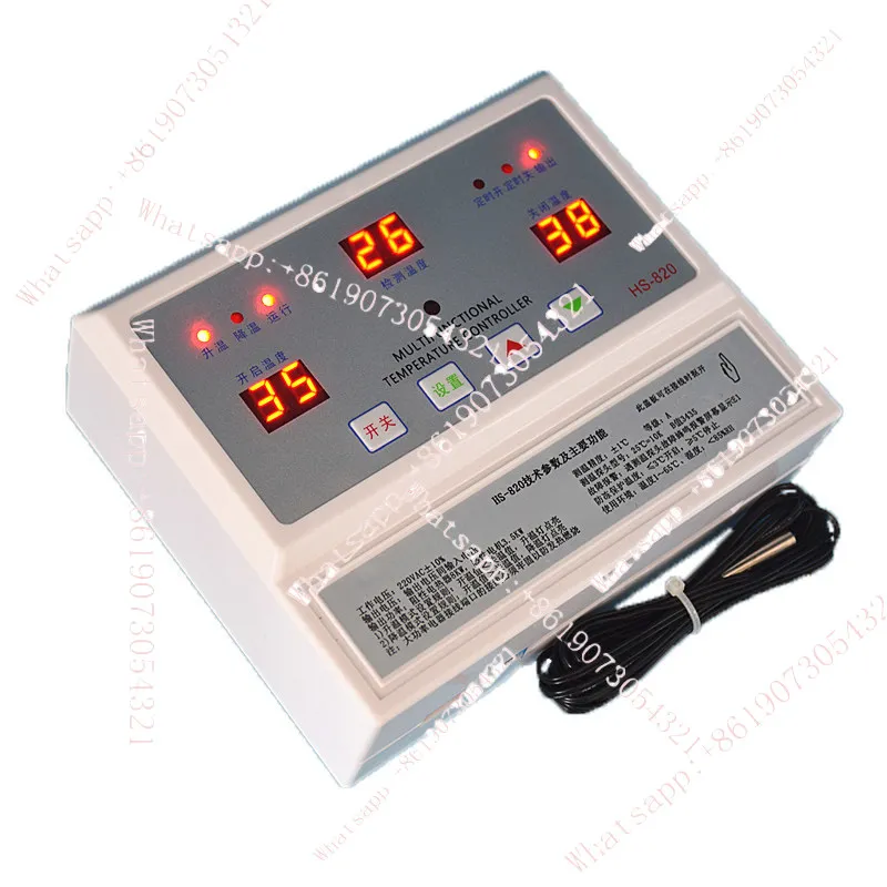 820 high power 8KW controller 220V fan water pump thermostat heating heating temperature control instrument switch
820 high power 8KW controller 220V fan water pump thermostat heating heating temperature control instrument switch