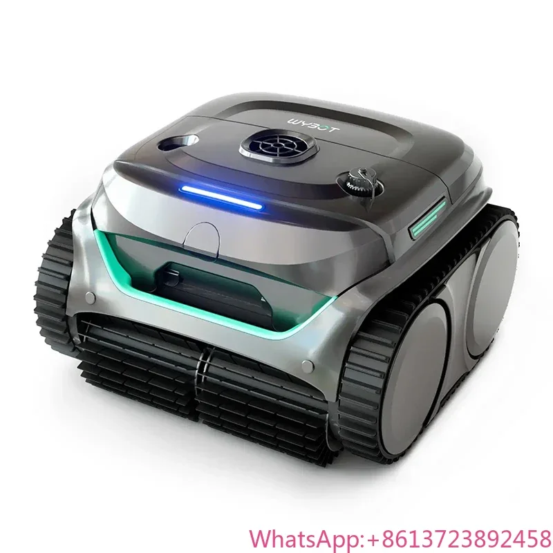 Wireless Robot Swimming Rool Cleaner C2 WYBOT Wash Waterline Wall Floor Dual-layer Filtration Running Time 180mins App Control
Wireless Robot Swimming Rool Cleaner C2 WYBOT Wash Waterline Wall Floor Dual-layer Filtration Running Time 180mins App Control