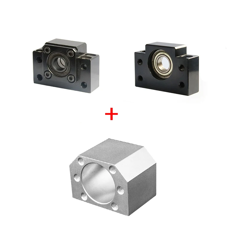 1pcs DSG20H Ball Nut Nount Bracket Housing Match and 1pcs BK15 BF15 fixed end support seat bearing
1pcs DSG20H Ball Nut Nount Bracket Housing Match and 1pcs BK15 BF15 fixed end support seat bearing