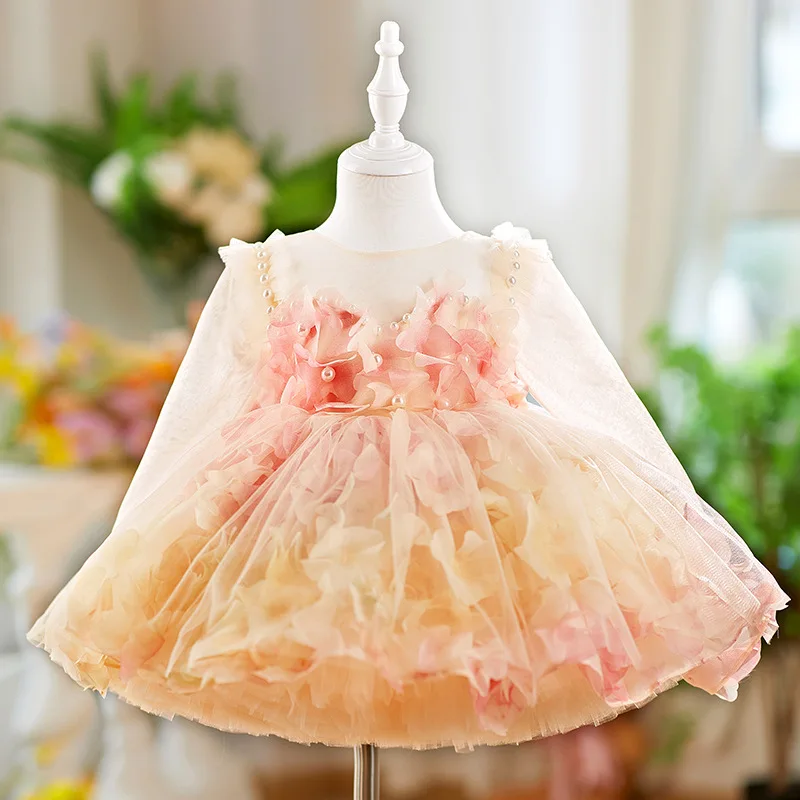 Girl Princess Dress Round Neck Gauze Children Dresses Birthday Party Long Sleeves Frocks High Quality Spring Summer Clothing
Girl Princess Dress Round Neck Gauze Children Dresses Birthday Party Long Sleeves Frocks High Quality Spring Summer Clothing