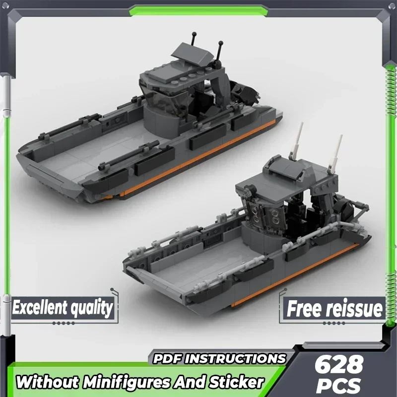 Military Boat Model Moc Building Bricks OXpro AL8 Landing Craft Technology Modular Blocks Gift Christmas Toy DIY Sets Assembly
Military Boat Model Moc Building Bricks OXpro AL8 Landing Craft Technology Modular Blocks Gift Christmas Toy DIY Sets Assembly