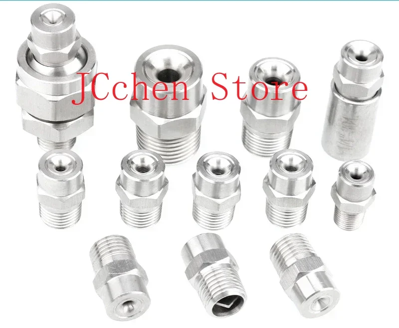120 ° Stainless Steel Wide Angle Solid Cone Nozzle High-pressure Atomization Humidification Dedusting Nozzle Cooling Spray
120 ° Stainless Steel Wide Angle Solid Cone Nozzle High-pressure Atomization Humidification Dedusting Nozzle Cooling Spray
