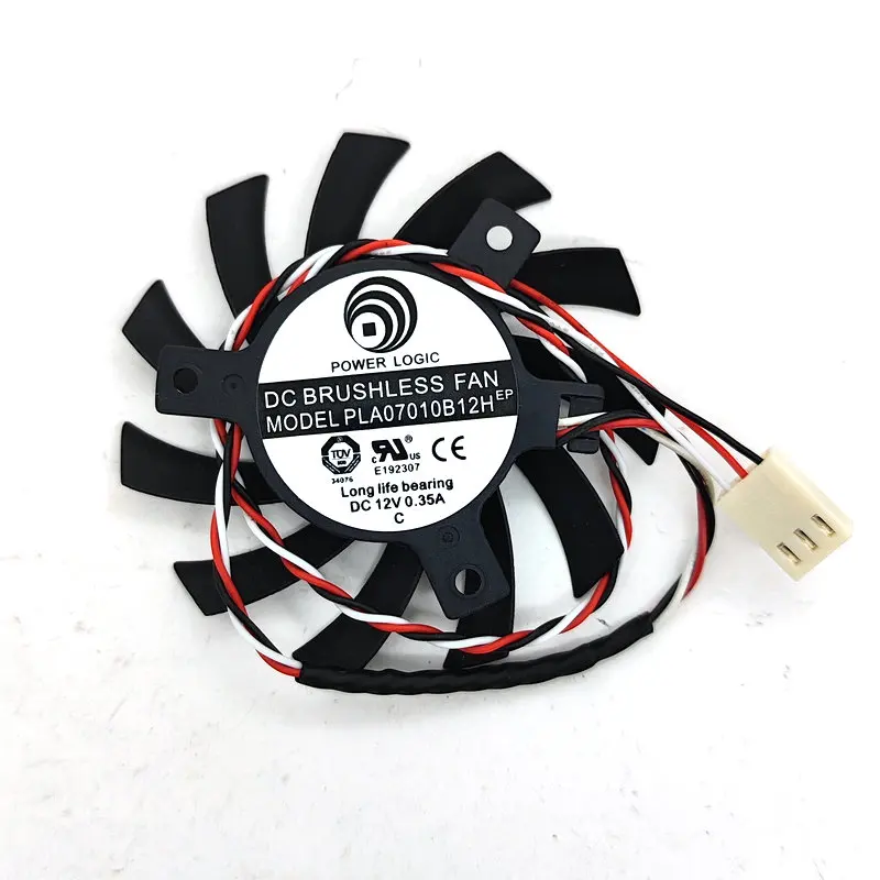 Оригинальный охлаждающий вентилятор для видеокарты PLA07010B12H DC12V 0,35A диаметр 6,5 см, шаг 4,0 см
Оригинальный охлаждающий вентилятор для видеокарты PLA07010B12H DC12V 0,35A диаметр 6,5 см, шаг 4,0 см