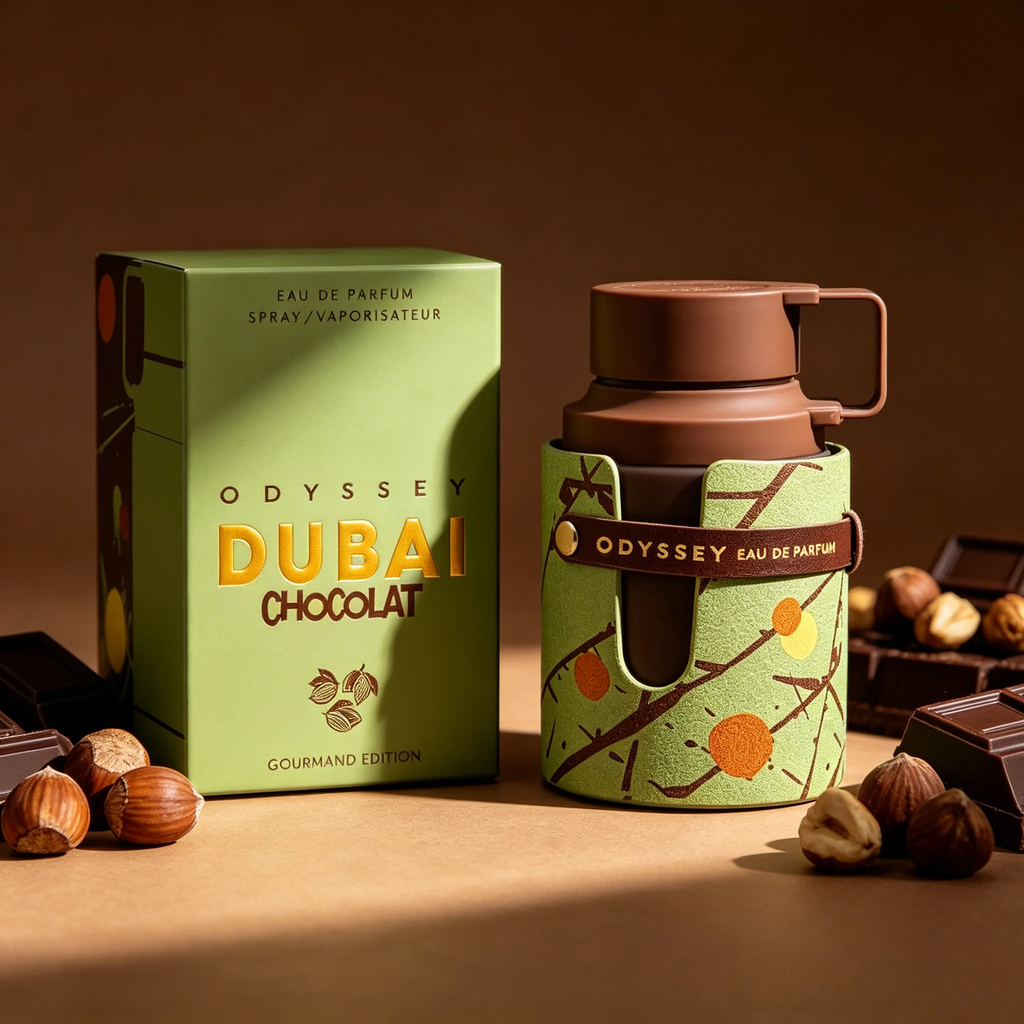 Armaf Odyssey - Dubai Chocolat Gourmand Edition for Men - 3.4 oz EDP Spray
Armaf Odyssey - Dubai Chocolat Gourmand Edition for Men - 3.4 oz EDP Spray