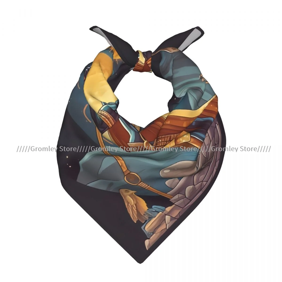 Ancient Egyptian God Osiris Square Scarf Soft Breathable Daily Kerchief
Ancient Egyptian God Osiris Square Scarf Soft Breathable Daily Kerchief
