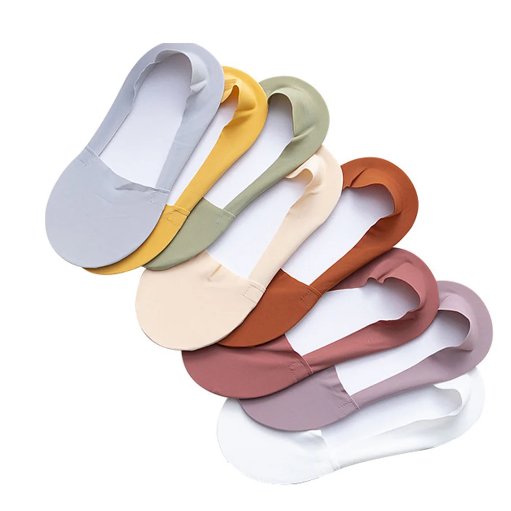 8 Pcs Anti-slip Women Lightweight Breathable Invisible Socks Summer Travel Low Cut Cotton Soft Practical Socks
8 Pcs Anti-slip Women Lightweight Breathable Invisible Socks Summer Travel Low Cut Cotton Soft Practical Socks