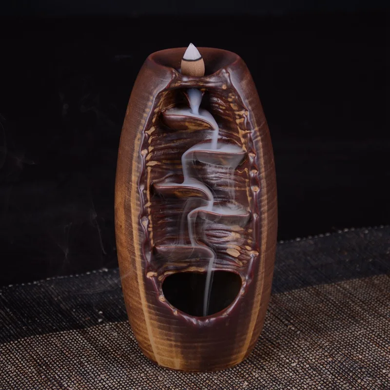 The Ancients Tower Buddhist Backflow Incense With 10Pcs Cones Censer Holder Use In Home Office
The Ancients Tower Buddhist Backflow Incense With 10Pcs Cones Censer Holder Use In Home Office
