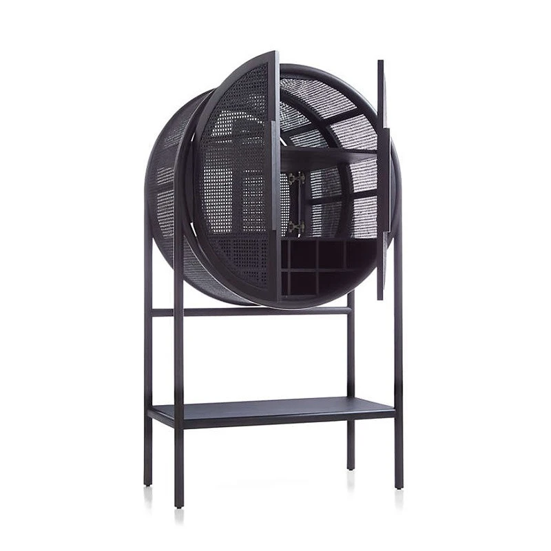 Solid wood rattan entrance cabinet, wine cabinet integrated living room entry screen partition, simple modern household shelves
Solid wood rattan entrance cabinet, wine cabinet integrated living room entry screen partition, simple modern household shelves