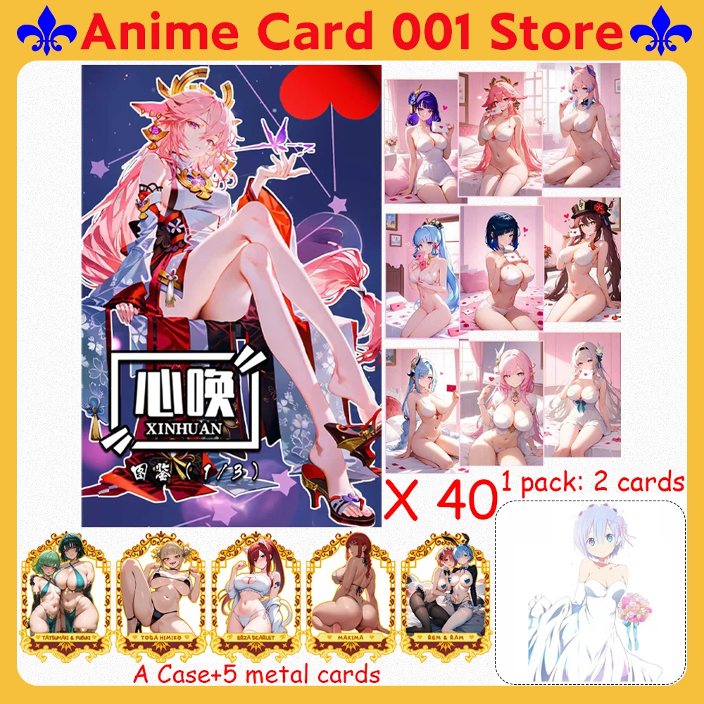 Новинка 2005, коллекционная карта «История богини», A5 Waifu Booster Box ACG TCG Doujin, игрушки, подарок для хобби, большая карта
Новинка 2005, коллекционная карта «История богини», A5 Waifu Booster Box ACG TCG Doujin, игрушки, подарок для хобби, большая карта