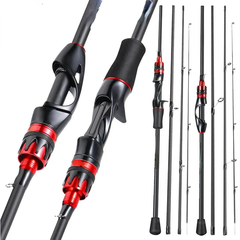 Casting Spinning Fishing Rod 2.1m UltraLight Carbon Fiber Rod Pole 4 Section with EVA Handle 0.8-5g Lure Weight Catfishing Reel
Casting Spinning Fishing Rod 2.1m UltraLight Carbon Fiber Rod Pole 4 Section with EVA Handle 0.8-5g Lure Weight Catfishing Reel