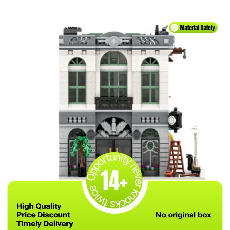 2380PCS Hot Toy Creator Expert European Puzzle Brick Bank 10251 Modular Building Block Model Toy Birthday Christmas Gift
2380PCS Hot Toy Creator Expert European Puzzle Brick Bank 10251 Modular Building Block Model Toy Birthday Christmas Gift