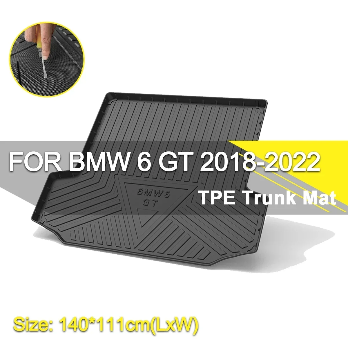For BMW 6 Series GT 2018-2022 Car Rear Trunk Cover Mat TPE Waterproof Non-Slip Rubber Cargo Liner Auto Accessories
For BMW 6 Series GT 2018-2022 Car Rear Trunk Cover Mat TPE Waterproof Non-Slip Rubber Cargo Liner Auto Accessories