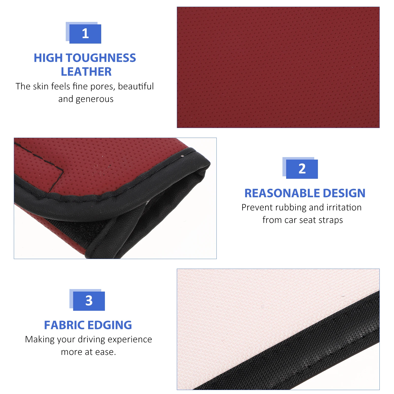 Seat Shoulder Cushion Easy Installation Durable Safety Strap Cover For Car Suv Diaper Bag Luggage Auto 
Seat Shoulder Cushion Easy Installation Durable Safety Strap Cover For Car Suv Diaper Bag Luggage Auto