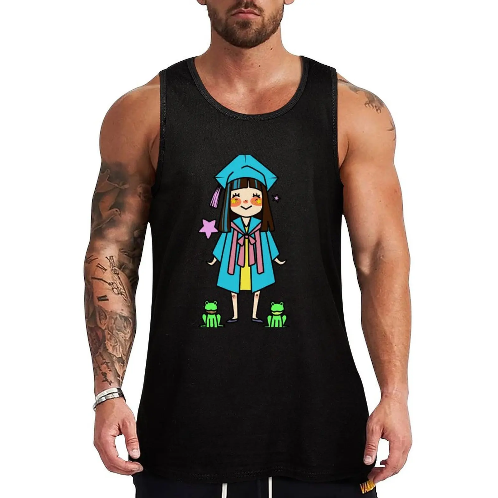 Kero Kero Bonito Graduation Cartoon Tank Top Sportswear for men sleeveless t-shirts for men Vest
Kero Kero Bonito Graduation Cartoon Tank Top Sportswear for men sleeveless t-shirts for men Vest