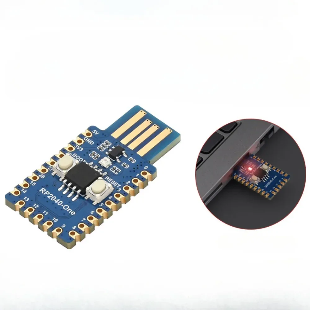 Плата разработки микроконтроллера Raspberry Pi RP2040, 4 МБ флэш-версия типа A для проектов электроники 
Плата разработки микроконтроллера Raspberry Pi RP2040, 4 МБ флэш-версия типа A для проектов электроники