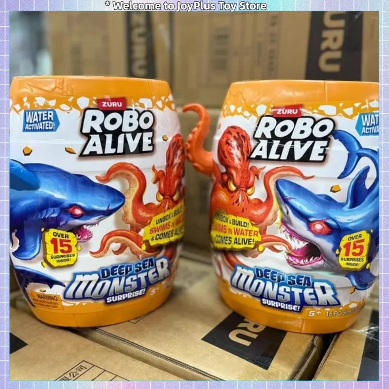 Zuru Robo Alive Deep Sea Monster Surprise Blind Box Water Activated Shark Octopus Bath Water Playing Toy Children Funny Toy
Zuru Robo Alive Deep Sea Monster Surprise Blind Box Water Activated Shark Octopus Bath Water Playing Toy Children Funny Toy