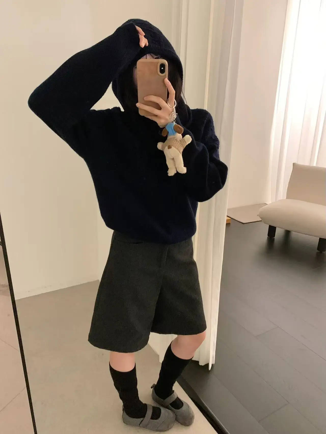 Ele полый дизайн, вязаный свитер полной длины, шапка из двух предметов, осень-зима, теплая женская шапка Faion Commute Sle
Ele полый дизайн, вязаный свитер полной длины, шапка из двух предметов, осень-зима, теплая женская шапка Faion Commute Sle