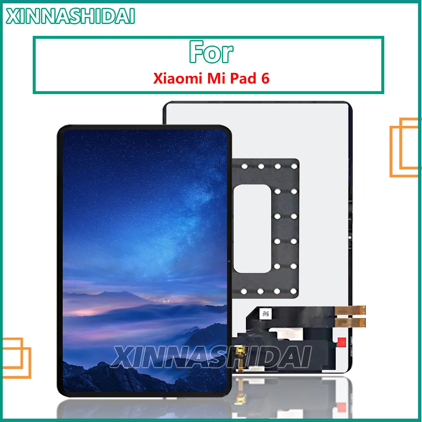 Tested For Xiaomi MI Pad 6 LCD Display Touch Screen Digitizer Assembly Replacement
Tested For Xiaomi MI Pad 6 LCD Display Touch Screen Digitizer Assembly Replacement
