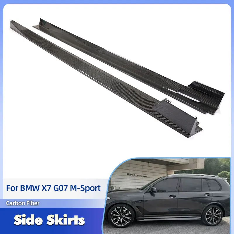 Side Skirts Extension Carbon Fiber for BMW X7 G07 M-Sport 4-Door Pre-LCI 2019-2023 Car Side Door Bumper Apron Lip Body Kits FRP
Side Skirts Extension Carbon Fiber for BMW X7 G07 M-Sport 4-Door Pre-LCI 2019-2023 Car Side Door Bumper Apron Lip Body Kits FRP