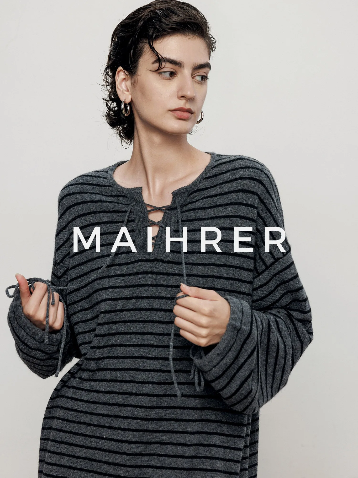 Maiherer Lazy Old Money Women's Long Sve Striped Knitwear Casual Loose Sle Spring Faion Belted Wool Blend Top
Maiherer Lazy Old Money Women's Long Sve Striped Knitwear Casual Loose Sle Spring Faion Belted Wool Blend Top