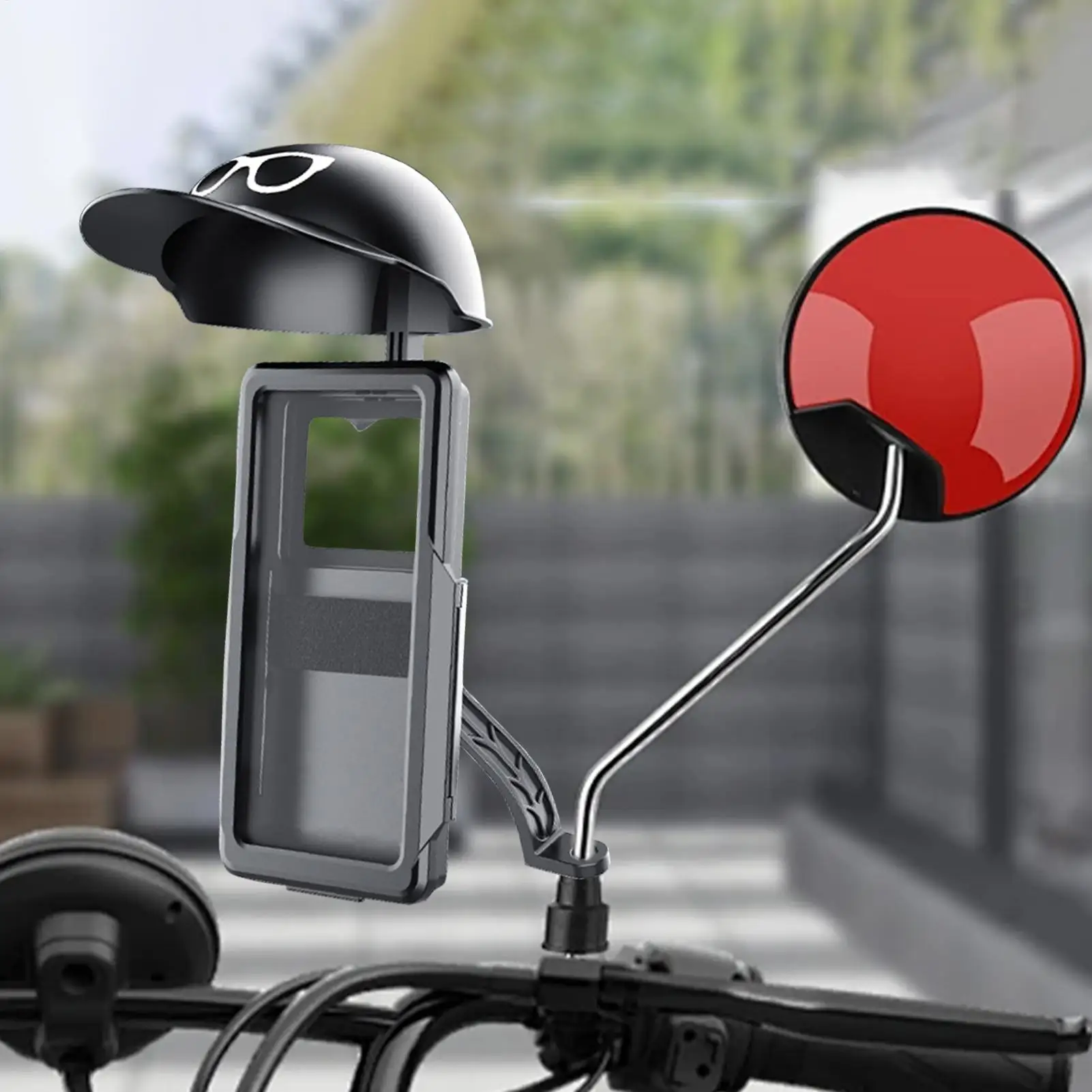 Motorcycle Phone Mount Support With Sun Hat Mobile Phone Bracket Mount For Women Men Riding Motorcycles Bicycles Scooters
Motorcycle Phone Mount Support With Sun Hat Mobile Phone Bracket Mount For Women Men Riding Motorcycles Bicycles Scooters