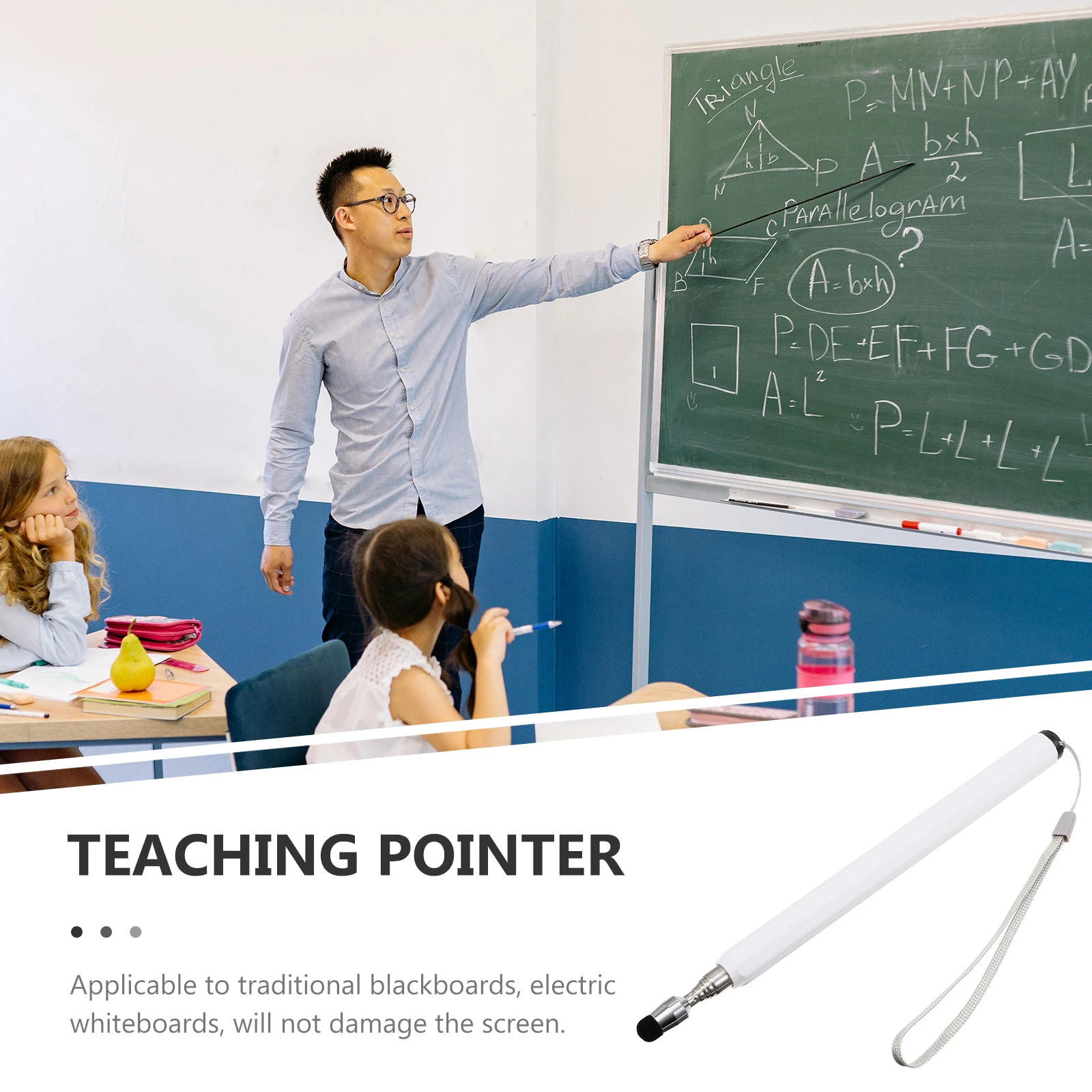 Telescopic Stylus Whiteboard Stainless Steel Retractable Teachers Finger Pointer Sticks
Telescopic Stylus Whiteboard Stainless Steel Retractable Teachers Finger Pointer Sticks