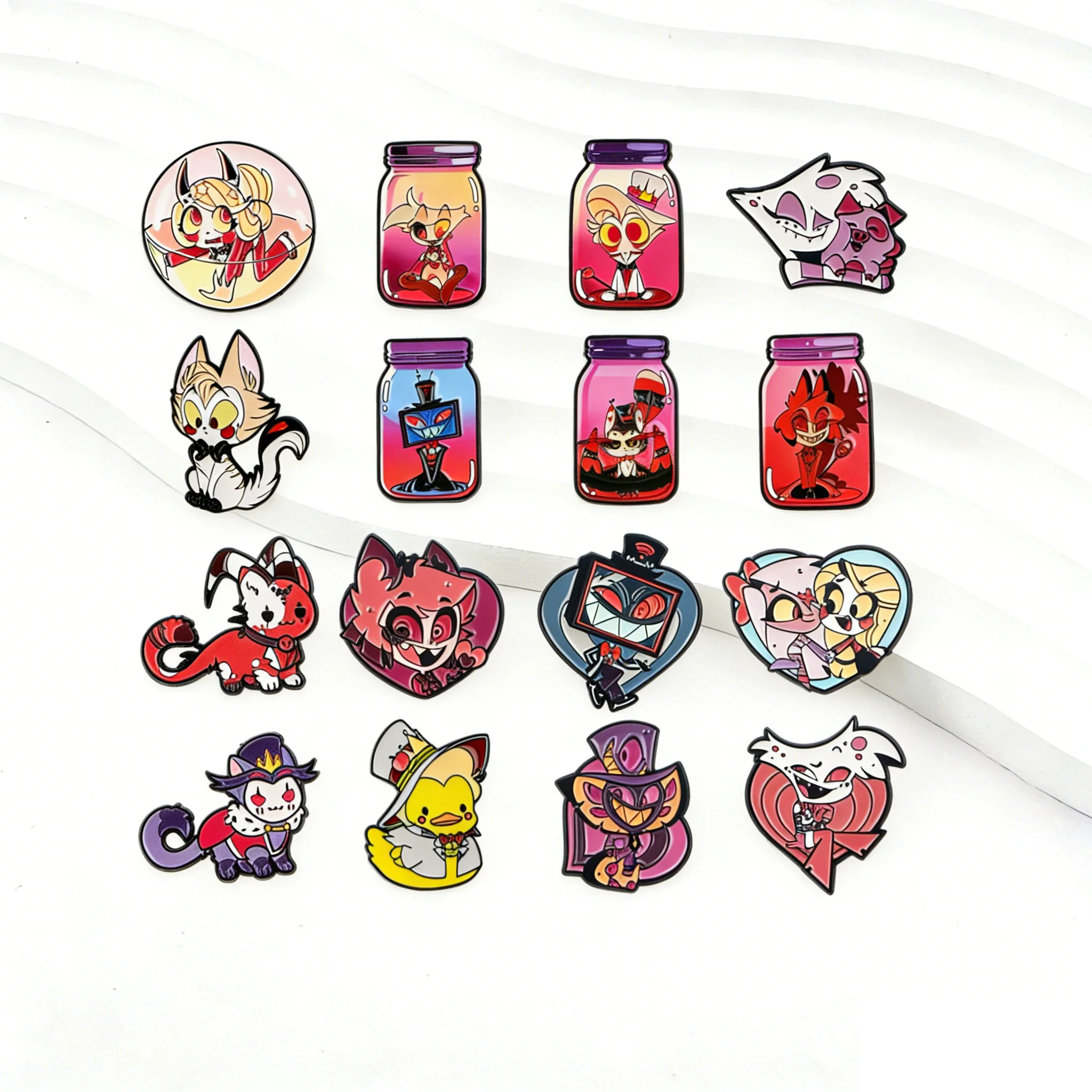 Cute Cat Enamel Pins Classic Brooches Villain Badges for Backpacks Jackets Hats Retro Collection Gifts Cosplay Accessories
Cute Cat Enamel Pins Classic Brooches Villain Badges for Backpacks Jackets Hats Retro Collection Gifts Cosplay Accessories
