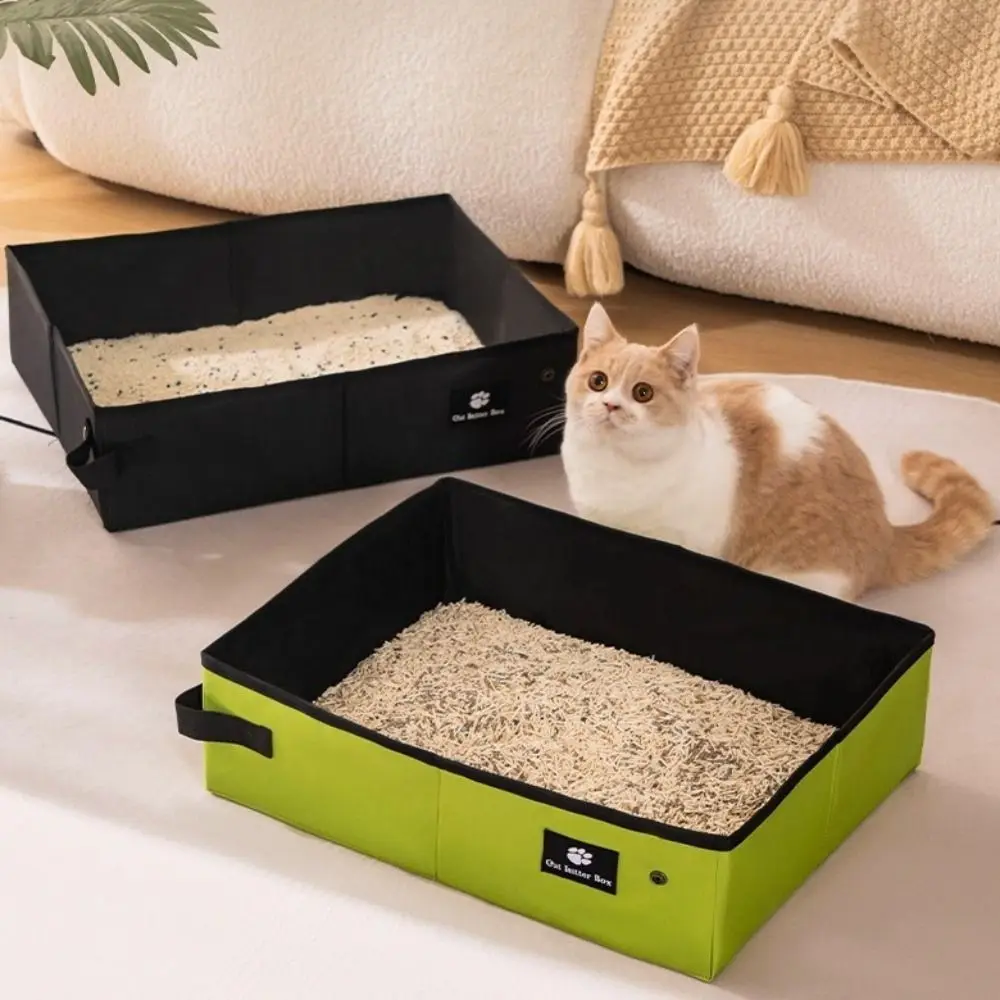 Cat Litter Mat Waterproof Portable Cat Litter Box Folding Reusable Cat Toilet Tray Oxford Pet Garbage Bin Travel
Cat Litter Mat Waterproof Portable Cat Litter Box Folding Reusable Cat Toilet Tray Oxford Pet Garbage Bin Travel