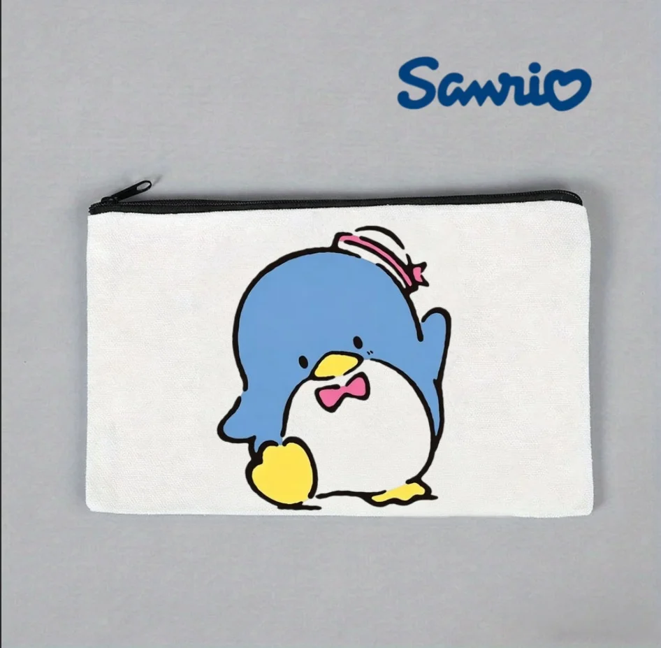 1PC Sanrio Tuxedo Sam Penguin Canvas Makeup Bag, Cute Kawaii Cosmetic Pouch
1PC Sanrio Tuxedo Sam Penguin Canvas Makeup Bag, Cute Kawaii Cosmetic Pouch