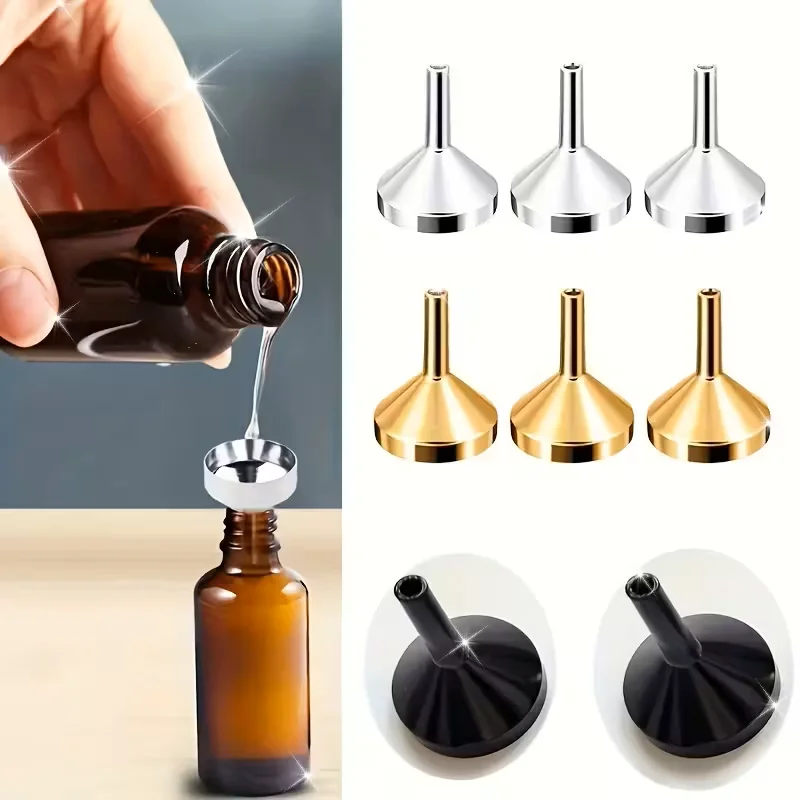 1/3/5pcs Special metal funnel and straw for perfume and essential oil, convenient for dispensing and adding various liquids
1/3/5pcs Special metal funnel and straw for perfume and essential oil, convenient for dispensing and adding various liquids