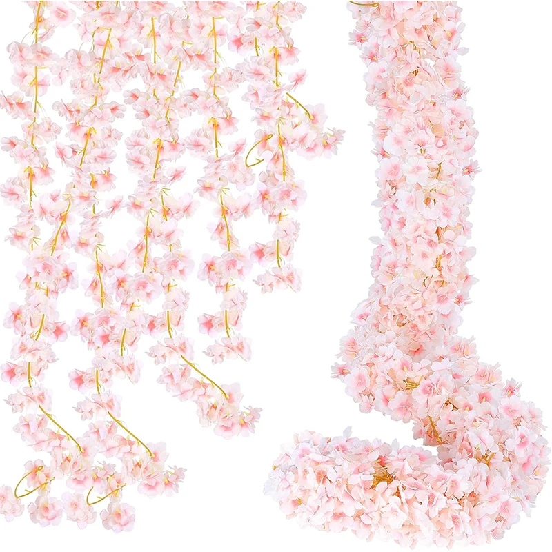 1.8M Artificial Cherry Blossom String Light Garland Artificial Flower Vines for Bedroom Wedding Party Holiday Decoration
1.8M Artificial Cherry Blossom String Light Garland Artificial Flower Vines for Bedroom Wedding Party Holiday Decoration