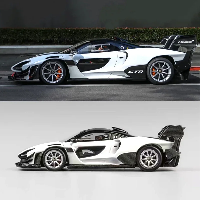 CM 1:64 Mclaren Senna GTR White Diecast Diorama Car Model Collection Toys
CM 1:64 Mclaren Senna GTR White Diecast Diorama Car Model Collection Toys