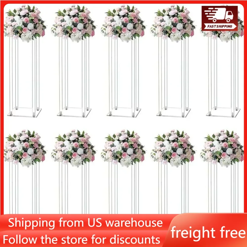 23 Inch 10pcs Acrylic Flower Stand Vases Centerpiece Table Decorations Flower Stand for Wedding Centerpieces for Tables Weddings
23 Inch 10pcs Acrylic Flower Stand Vases Centerpiece Table Decorations Flower Stand for Wedding Centerpieces for Tables Weddings