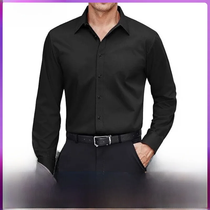 Men's Elastic Color Long Sleeve Shirt Anti-Wrinkle No Ironing Short Sleeve Breathable Moisture Wicking Machine Washable...
Men's Elastic Color Long Sleeve Shirt Anti-Wrinkle No Ironing Short Sleeve Breathable Moisture Wicking Machine Washable...