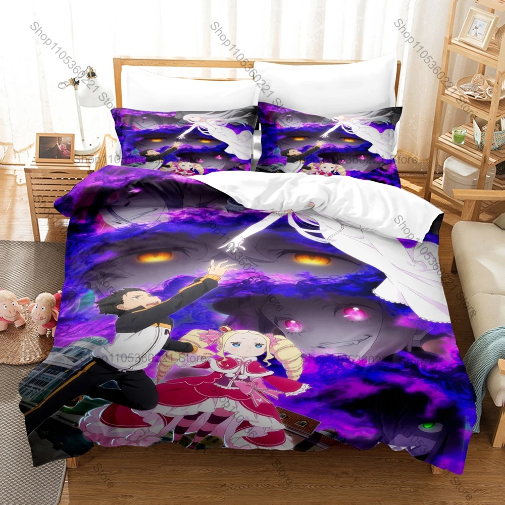 Cute Beatrice Re:ZERO Kpop Bedding Set 3D Printed Duvet Cover Set Single Twin Full Queen King Size Bed Linen For Fans Gift
Cute Beatrice Re:ZERO Kpop Bedding Set 3D Printed Duvet Cover Set Single Twin Full Queen King Size Bed Linen For Fans Gift