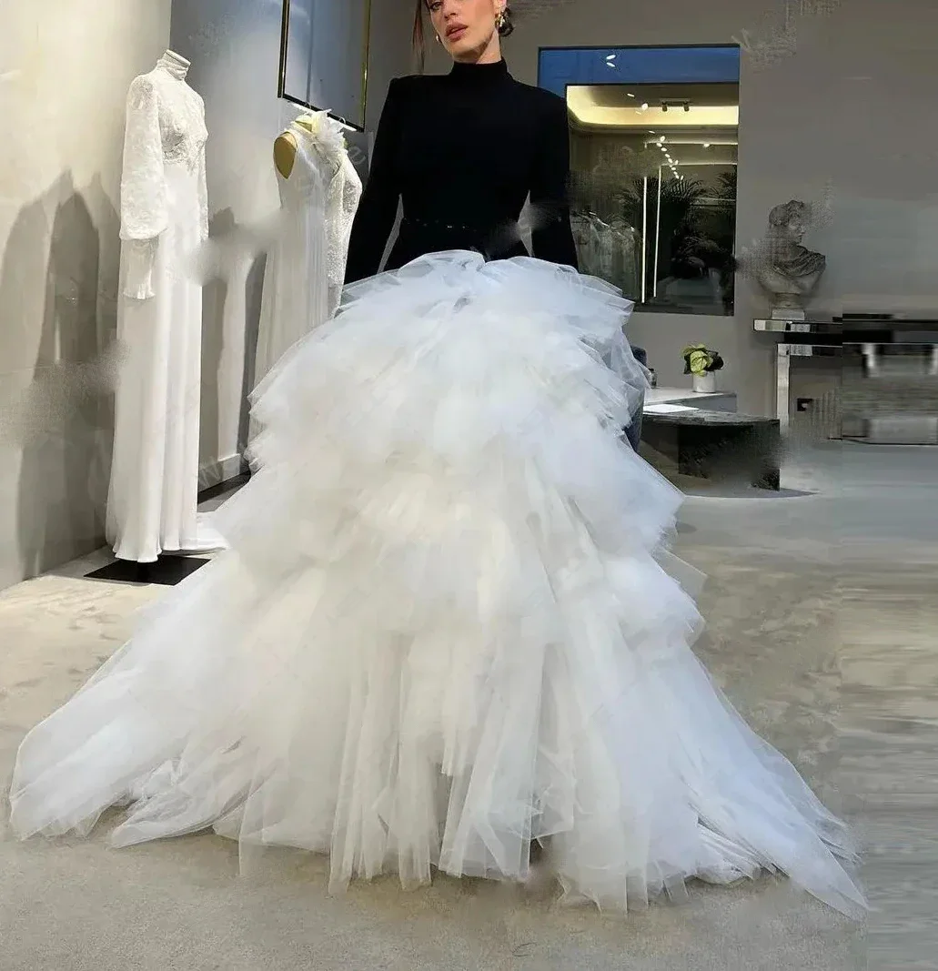 White Maxi Skirt Wedding Wear Elastic Waistband Puffy Tutu Skirts Floor Tulle Skirt Length Long Layered
White Maxi Skirt Wedding Wear Elastic Waistband Puffy Tutu Skirts Floor Tulle Skirt Length Long Layered