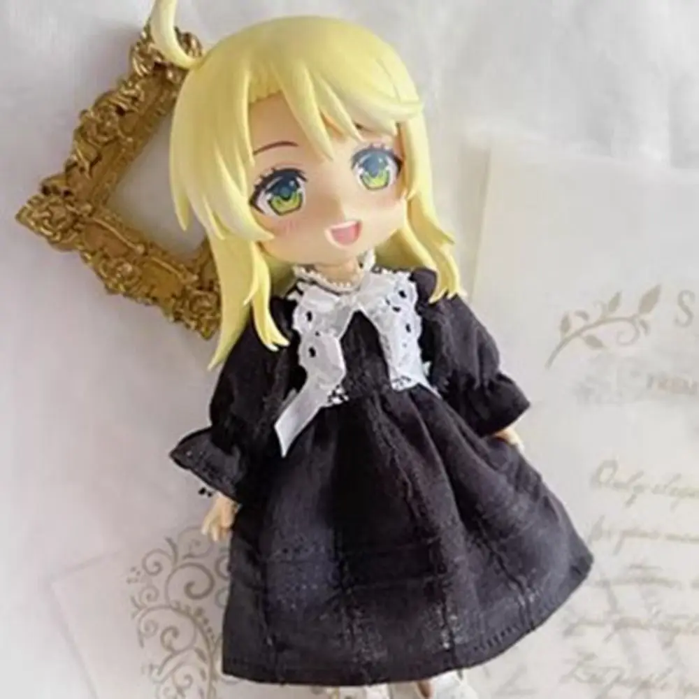 Платье с воротником ручной работы, юбка, кружевная модная ночная рубашка с круглым воротником, аксессуары «сделай сам», кукла, домашняя одежда 
Платье с воротником ручной работы, юбка, кружевная модная ночная рубашка с круглым воротником, аксессуары «сделай сам», кукла, домашняя одежда